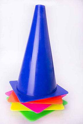 cono obstáculo para deportes